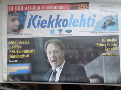 Kiekkolehti Nro 29/2003 (21.1)