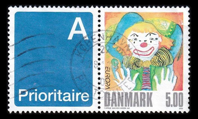 Tanska 1311zf o Europa sirkus vihkomerkki (2002)