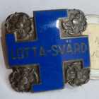 VANHA Merkki Lotta Svärd Hopeaa 1937 - pikkukuva 1