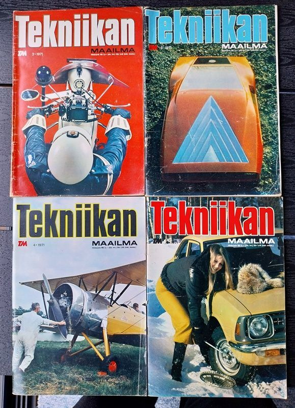 TM Tekniikan Maailma 1971 14 kpl