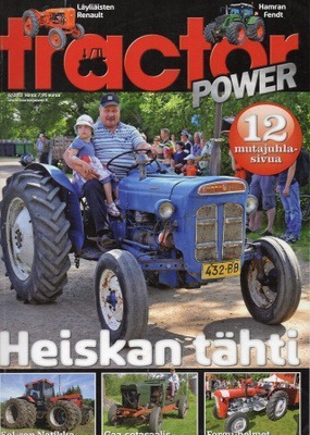 Tractor Power n:o 6 2013 Hurjat höyryjyrät. Heiskan tähti.