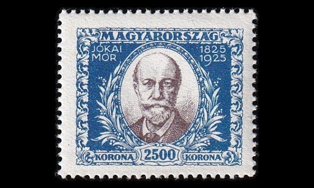 Unkari 400 * Kirjailija Mór Jókai 2500 Kr (1925)