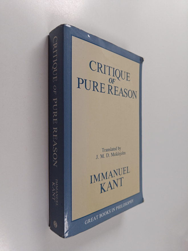 Immanuel Kant : Critique of Pure Reason