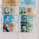 Suomi vanhoja seteleitä 8 kpl. 1963-1993 väliltä - pikkukuva 1
