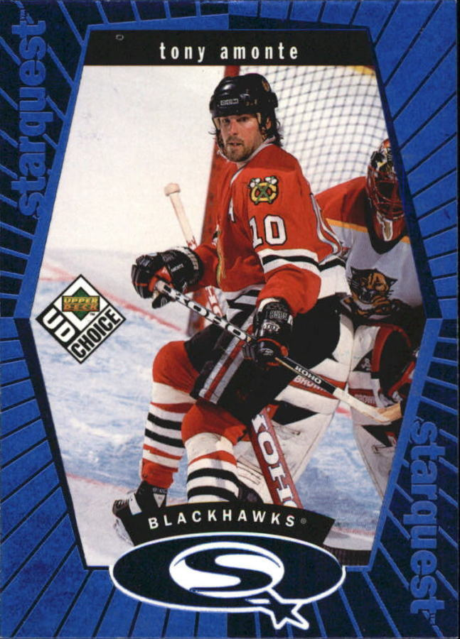 1998-99 UD Choice StarQuest Blue #SQ26 Tony Amonte