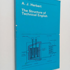 A. J. Herbert : The structure of technical English - pikkukuva 1