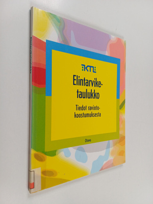 Elintarviketaulukko : tiedot ravintokoostumuksesta