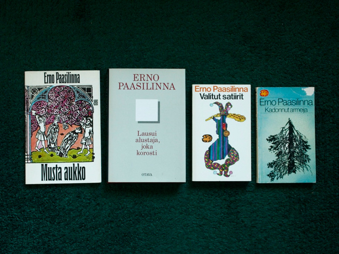 Erno Paasilinna kirjapaketti 4 kpl kirjoja