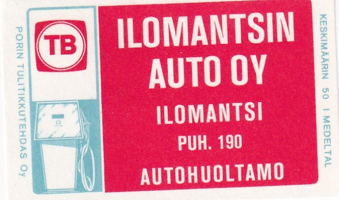 Ilomantsi, Ilomantsin Auto  Oy , TB  2/15