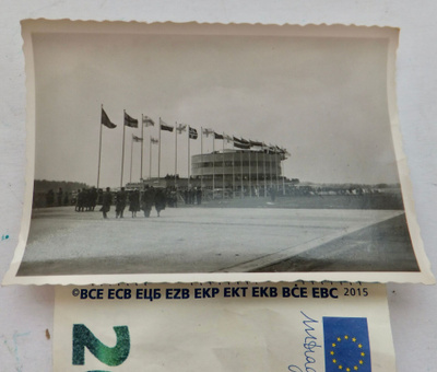 VANHA Valokuva Helsinki Malmi Lentokenttä VIhkiäiset 1938