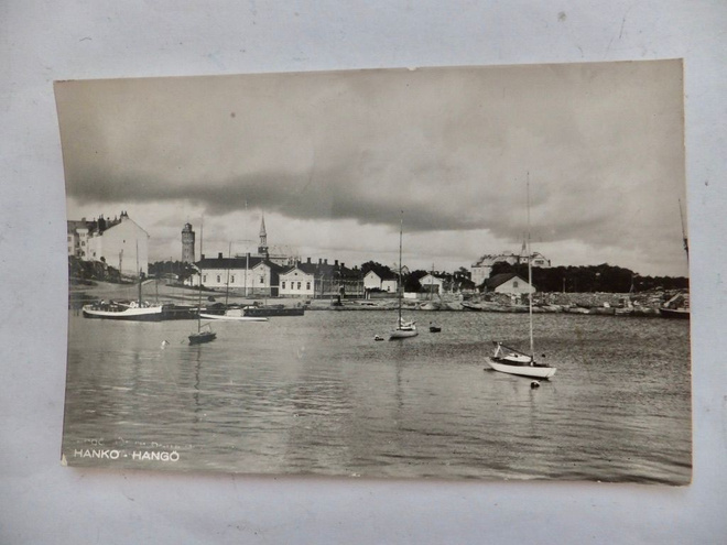 VANHA Postikortti Hanko 1930-l