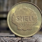 Shell kolikko Alcock & Brown 1919. Halkaisija - 25 mm. - pikkukuva 2
