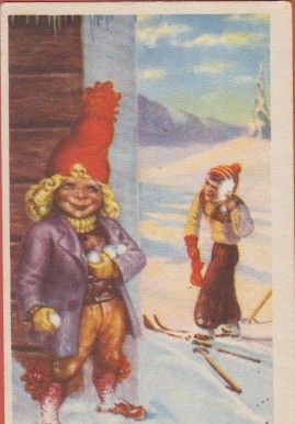 Anders Olsson Tontulla lumipallot