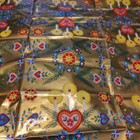 Muovinen joulupöytäliina 180x110 cm - pikkukuva 1