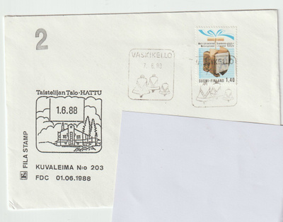 Postileima : VASKIKELLO  7.6.88