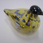 Oiva Toikka iittala  small Topaz RARE bird  2005 - pikkukuva 1