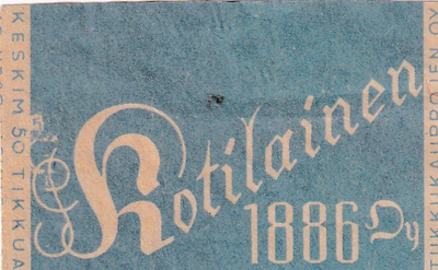 Kotilainen Oy 1886, Tukkukauppojen Oy  .  s103