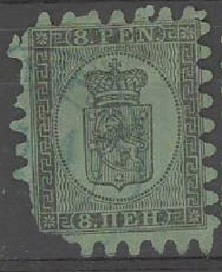 1866 8p huonokuntoinen