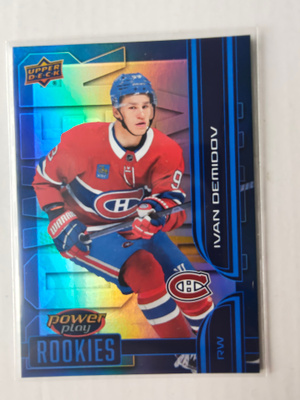 Ivan Demidov 2025-26 UD Extended Power Play Rookies