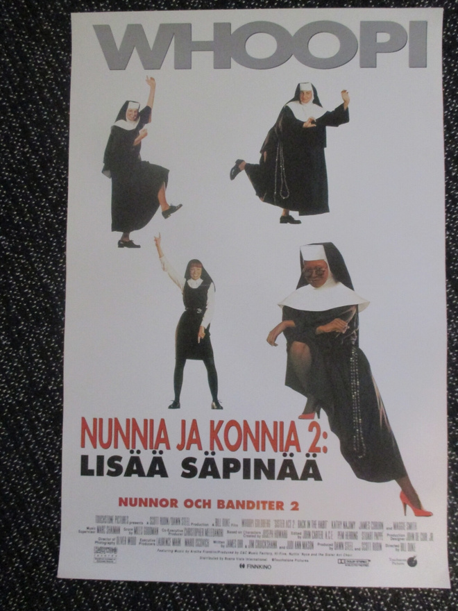 Nunnia ja konnia 2: Lisää Säpinää (1993) - elokuvajuliste