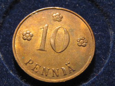 10 penniä 1934