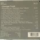 Giuseppe Verdi • Höhepunkte aus / Highlights From Othell CD - pikkukuva 3
