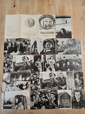 Juri Gagarin korttisarja 1984