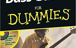 Bass Guitar For Dummies Paperback  + CD