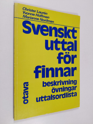 Christer Lauren : Svenskt uttal för finnar : beskrivning,...