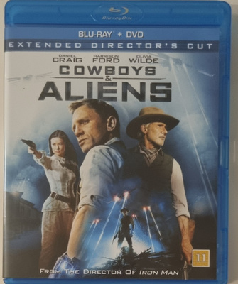 COWBOYS & ALIENS BLU-RAY + DVD (2 DISC)
