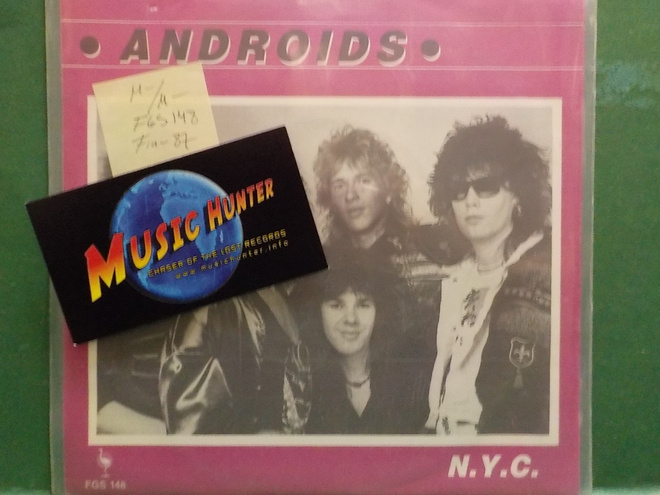 ANDROIDS - SAME AS YOU - FIN 1987 M-/M- 7"