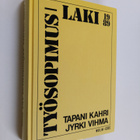 Tapani Kahri : Työsopimuslaki 1989 - pikkukuva 1