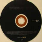 Marit Larsen • Don't Save Me CD-Single - pikkukuva 4