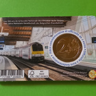 Belgia 2026 2 € CC Rautatiet 100 vuotta coincard - pikkukuva 2