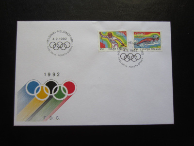 FDC 1992 Olympiakisat 1992