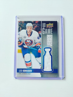 Leo Komarov 19-20 UD Game Jersey