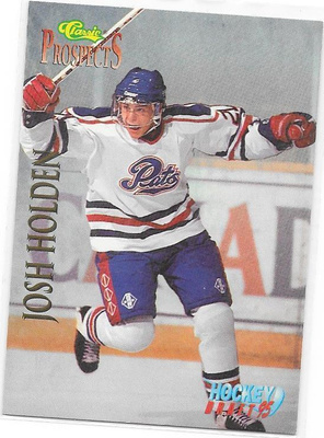 1995 Hockey Draft #62 Josh Holden Regina Pats ex- HPK