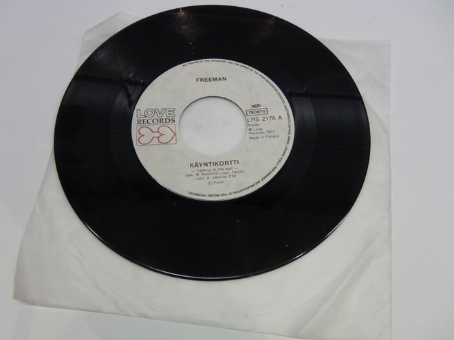 FREEMAN 7´KÄYNTIKORTTI,VOIMAA SULLE JAAN,  LOVE RECORDS