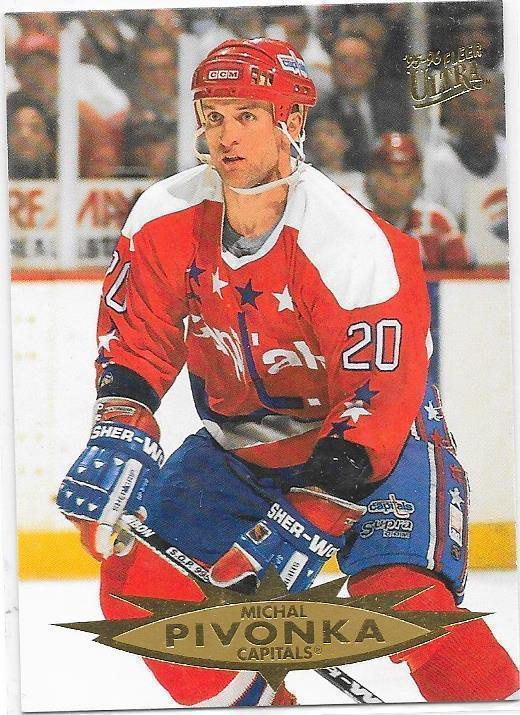 1995-96 Ultra #177 Michal Pivonka Washington Capitals