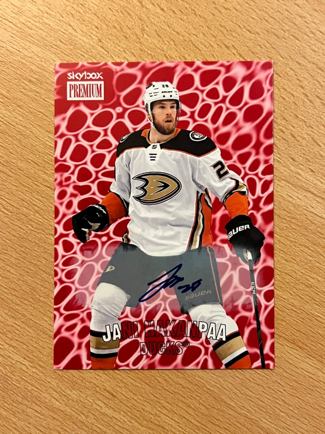 2020-21 Metal Universe Jani Hakanpaa Rookie Auto #PP-33