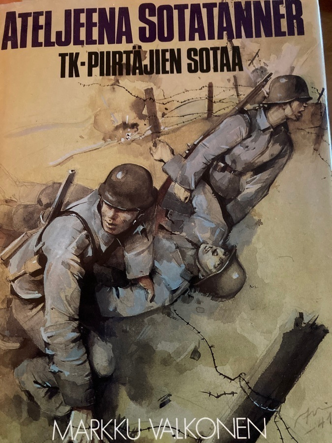 ATELJEENA SOTATANNER  TK-PIIRTÄJIEN SOTAA