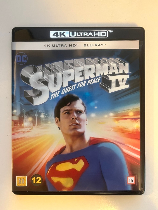 Superman IV: The Quest for Peace (4K Ultra HD + Blu Ray)