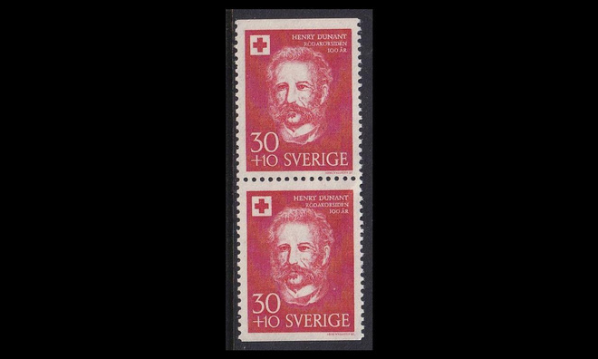 Ruotsi 448DD ** Punainen risti (1959)