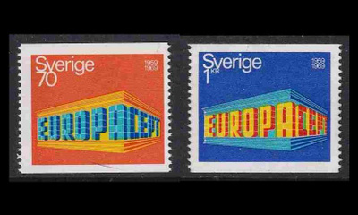 Ruotsi 634-5 ** Europa (1969)