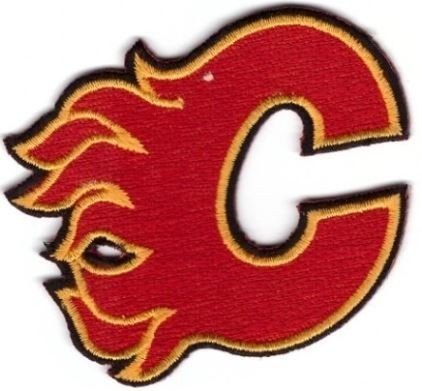 NHL - Calgary Flames -kangasmerkki / hihamerkki