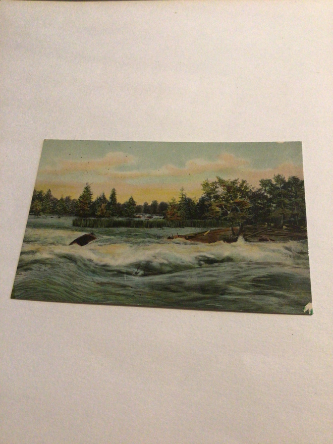 Langinkoski  kulkenut 1908