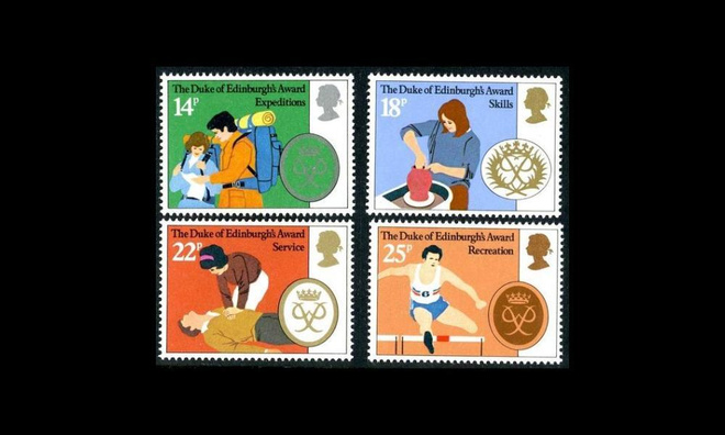 Iso-Britannia 886-9 ** Nuorisopalkinnot (1981)