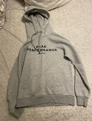 Peak Performance naisten harmaa huppari (M)