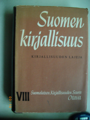 Suomen kirjallisuus VIII - Kirjallisuuden lajeja