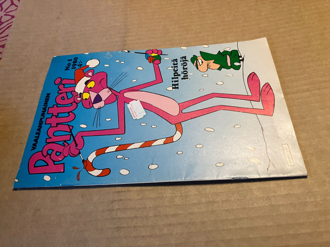 VAALEANPUNAINEN PANTTERI 1/1980 HYVÄ